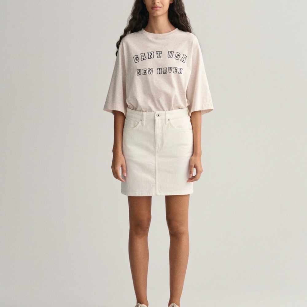 Women's White Classic skirt